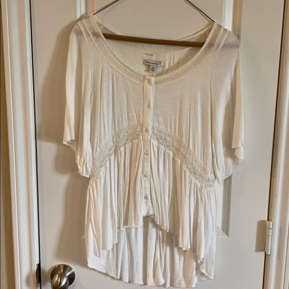 White American Eagle blouse